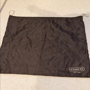 Coach dusting bag